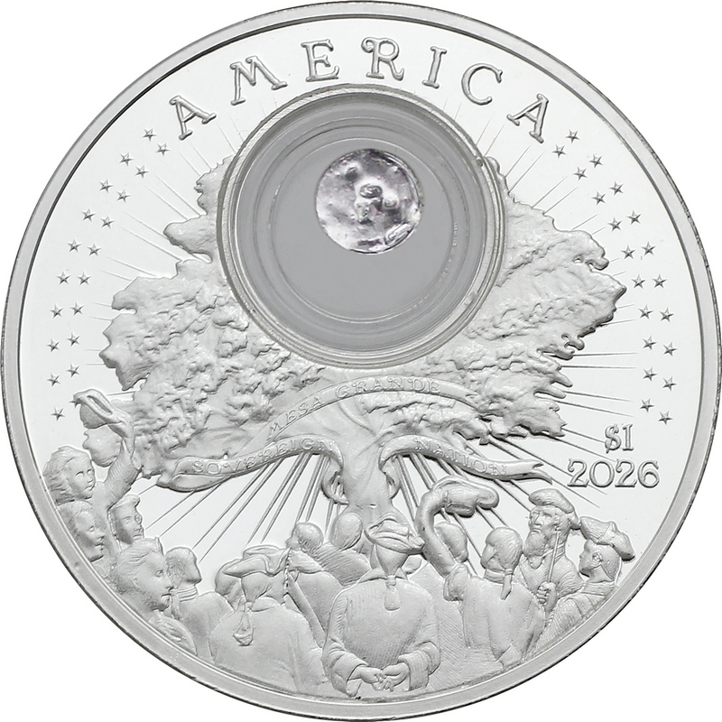 2026 Independence 1oz Silver Proof Coin w/ Musket Ball | SilverTowne