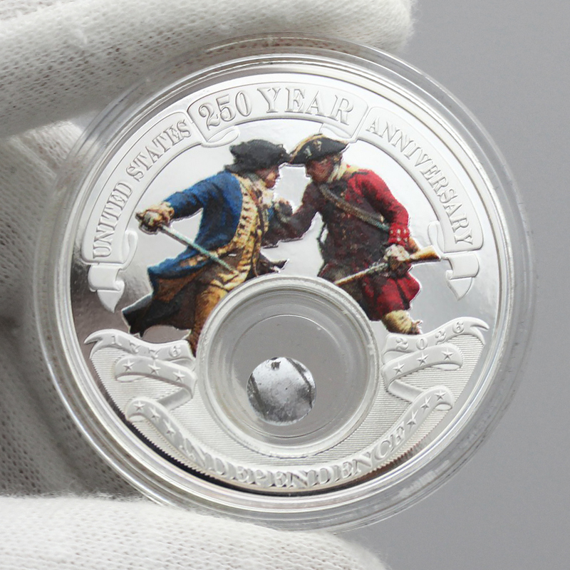 2026 Independence 1oz Silver Proof Coin w/ Musket Ball | SilverTowne