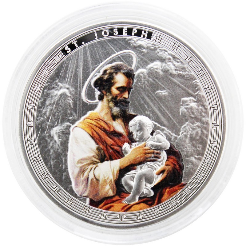 Colorized St. Joseph 1oz Coin | SilverTowne