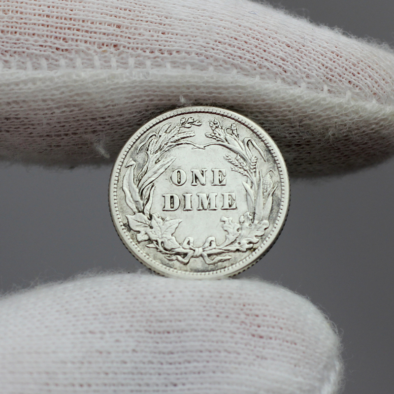 1911 Barber Dime VF/XF | SilverTowne