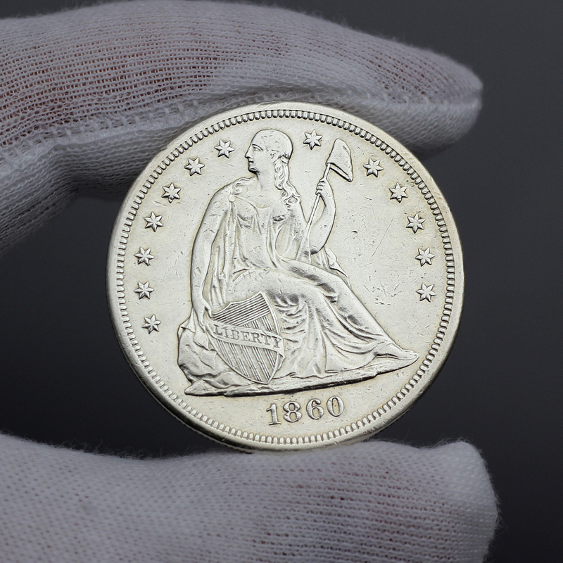 1860 O Liberty Dime Seated VF/XF Condition | SilverTowne