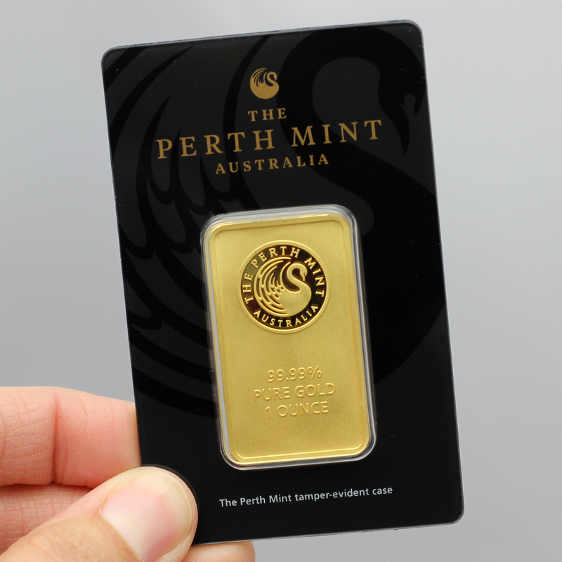 Perth Mint 1 Oz 9999 Gold Bar New Silvertowne