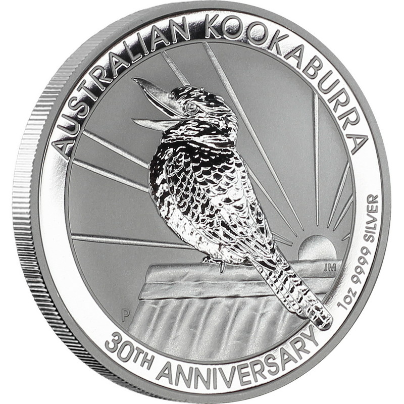 2020 P Australia Silver Kookaburra 1 oz $1 BU
