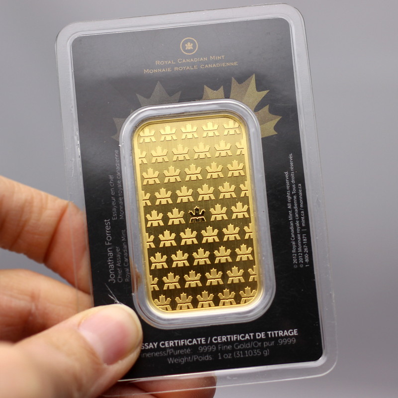 Rcm 1oz 9999 Fine Gold Bar Secondary Market Silvertowne