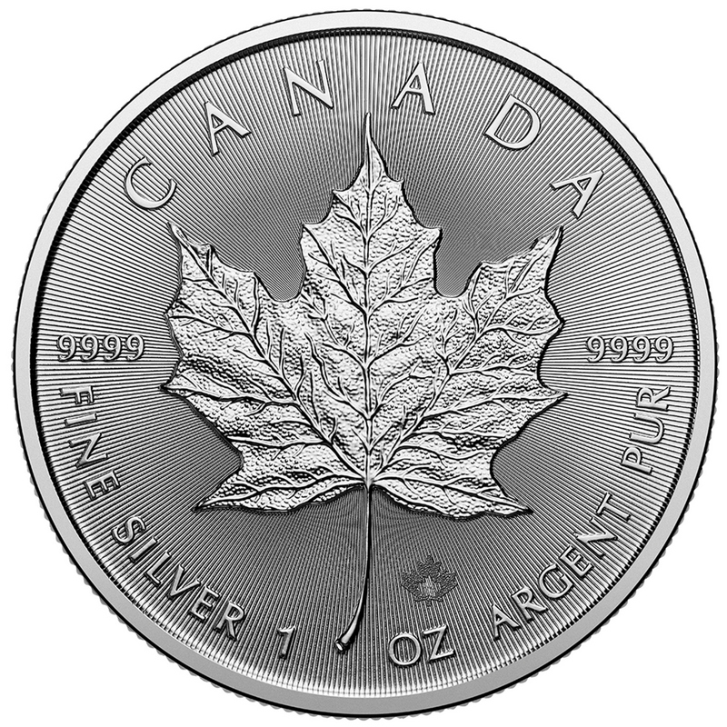 【ミルク…8月3日迄 】 2025 Silver Maple Leaf 1oz Coin | SilverTowne