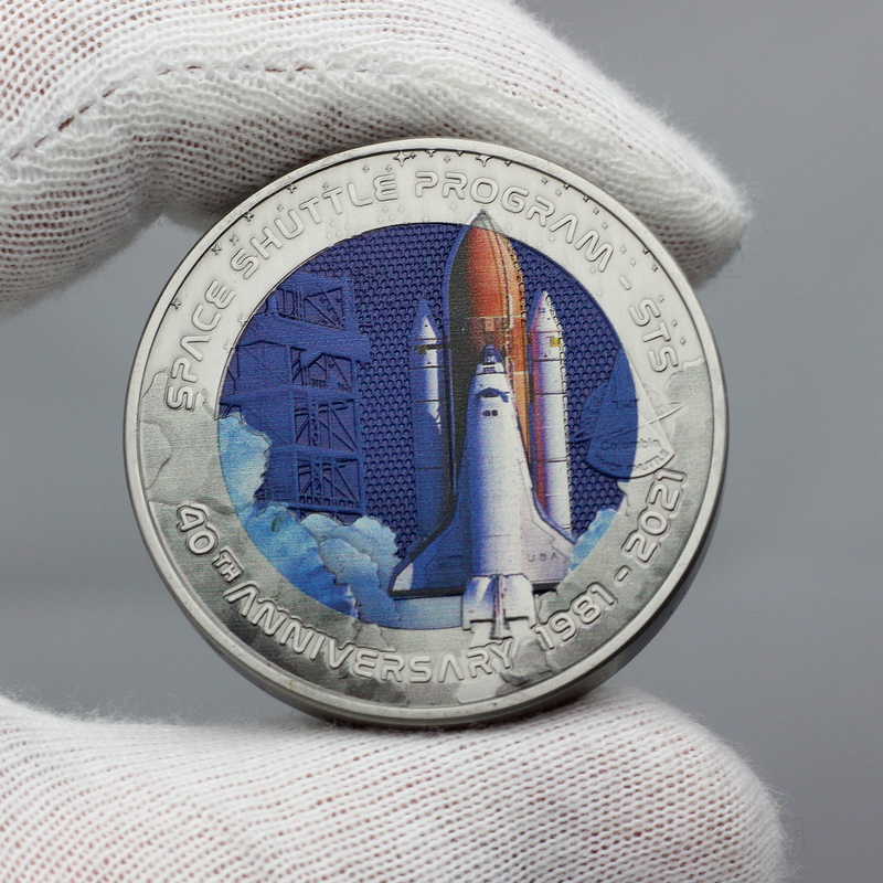【ホリエ】〜イーグル銀貨 SPACE SHUTTLE 2021 Space Shuttle Program Silver Coin | The Space Store