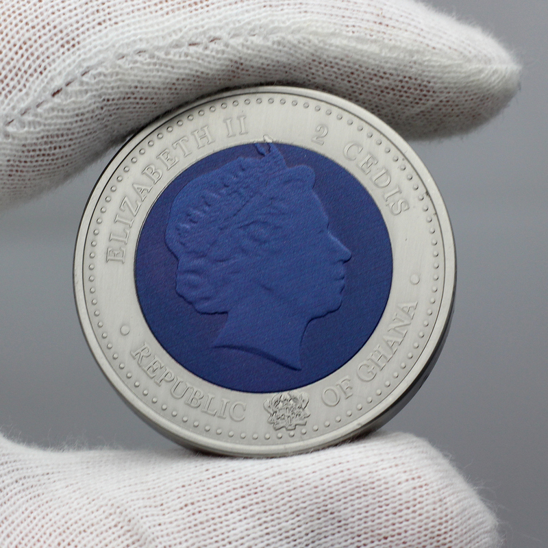 2021 Ghana Space Shuttle Program 32G Titanium Coin | SilverTowne