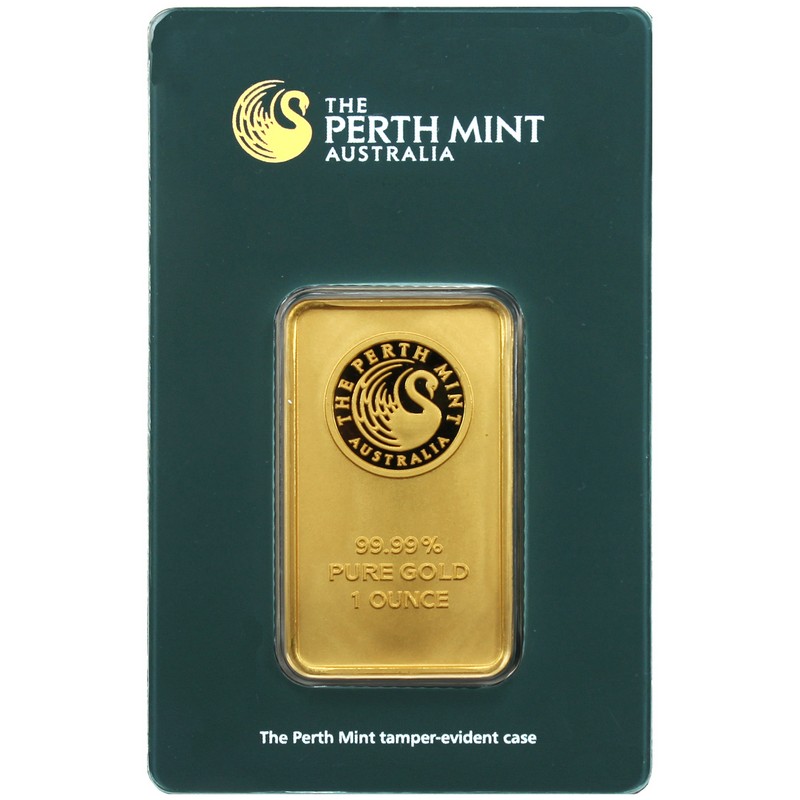 Perth Mint 1 Oz 9999 Gold Bar Secondary Market Silvertowne Tap To Expand