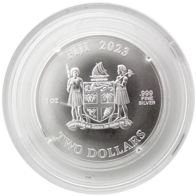 2023 Fiji Silver Mountain Lion 1oz UHR Coin in OGP | SilverTowne