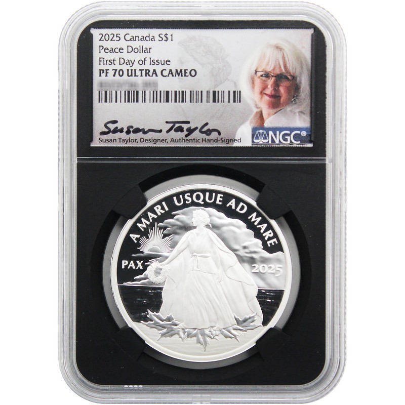 Mitts coins】2025 カナダ ML 4ドル 銀貨 PF70 2025 Canada