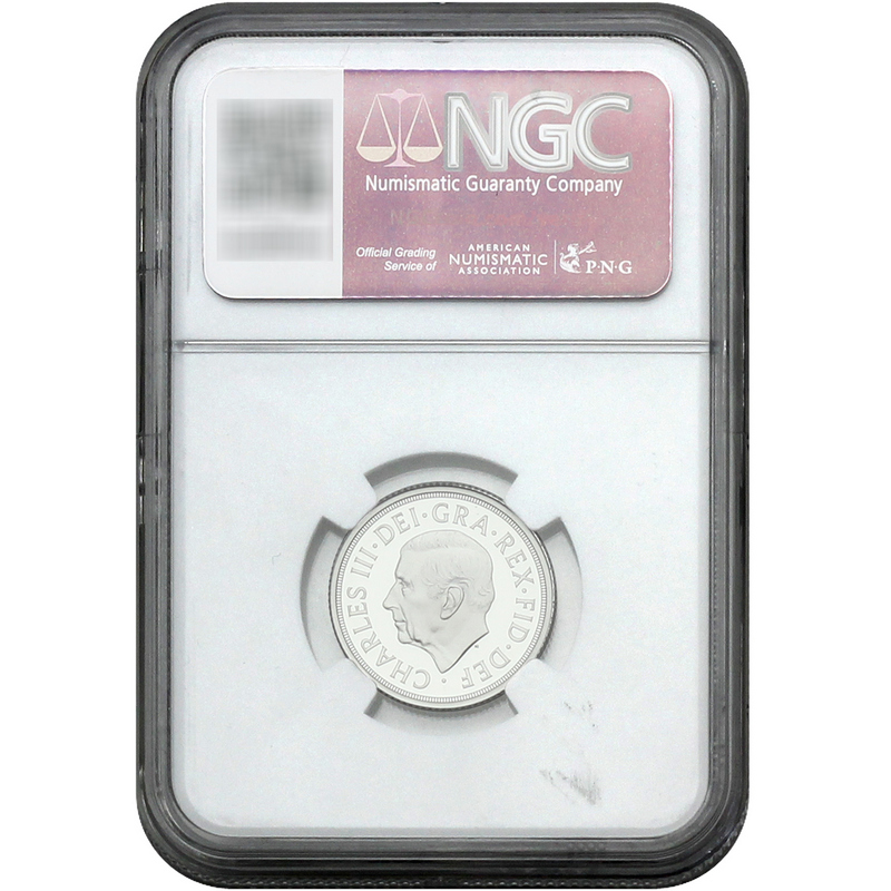 2025 First Silver Sovereign Coin Shield Privy PF70 FDI NGC