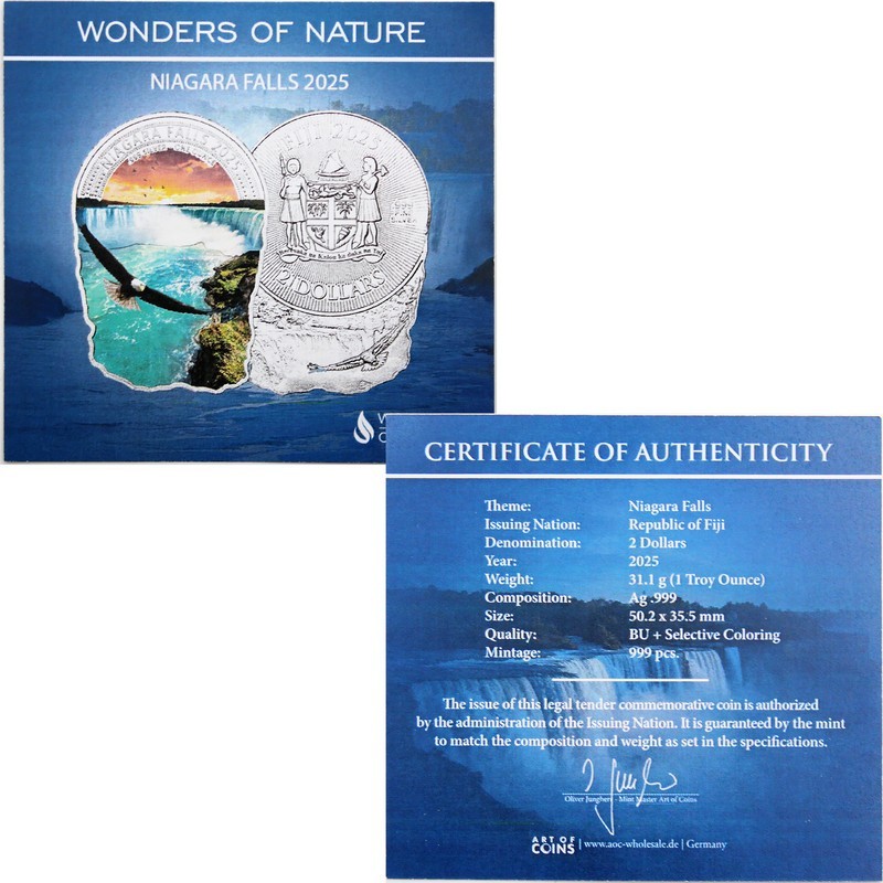 Niagara 1 Ounce Silver Coin | SilverTowne