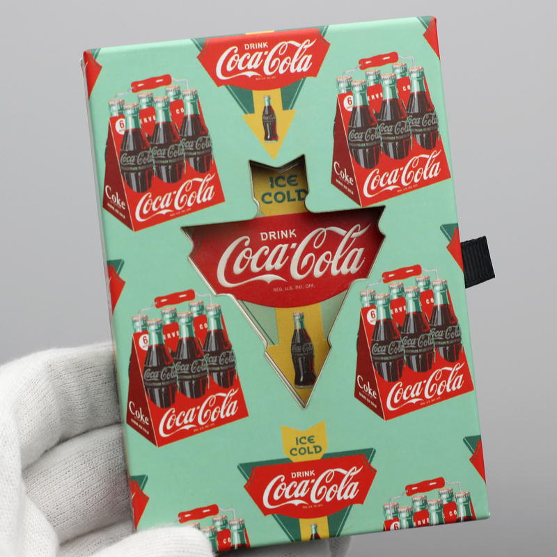 Vintage Coca-Cola Sign 1oz Silver Collectible | SilverTowne