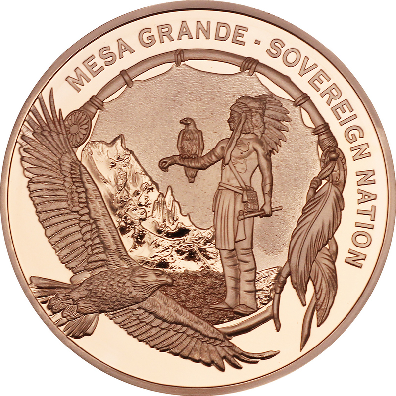 2025 Sedna Goddess of the Sea 5 oz Copper Coin | SilverTowne