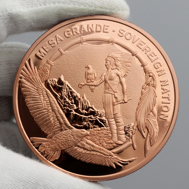 2025 Sedna Goddess of the Sea 5 oz Copper Coin | SilverTowne