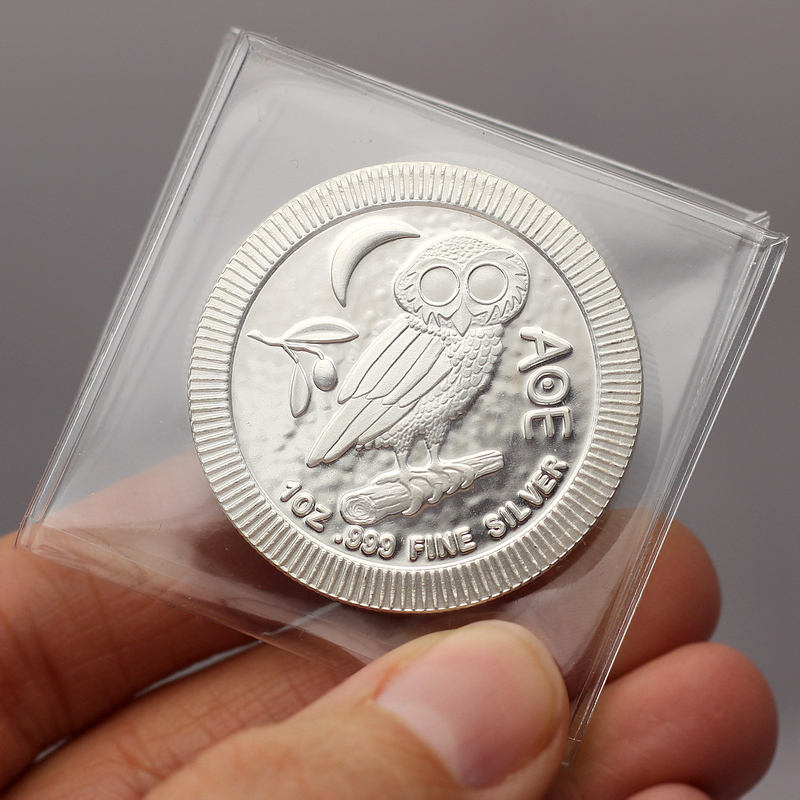Details about   2017 Niue OWL OF ATHENA $2 silver stackable coin .999 fine silver