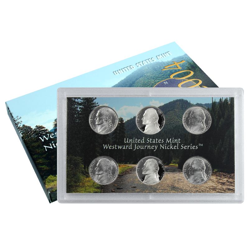 2004 Westward Journey Nickel Proof Set 6-Coin US Mint | SilverTowne