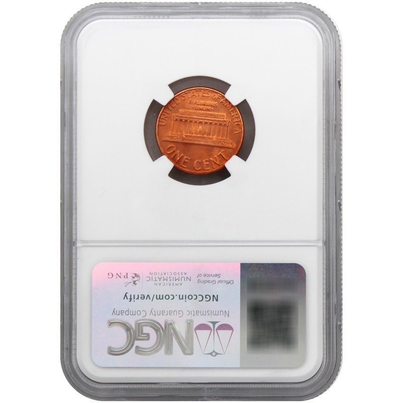 1982 Small Date MS68 RD Lincoln Cent Zinc NGC