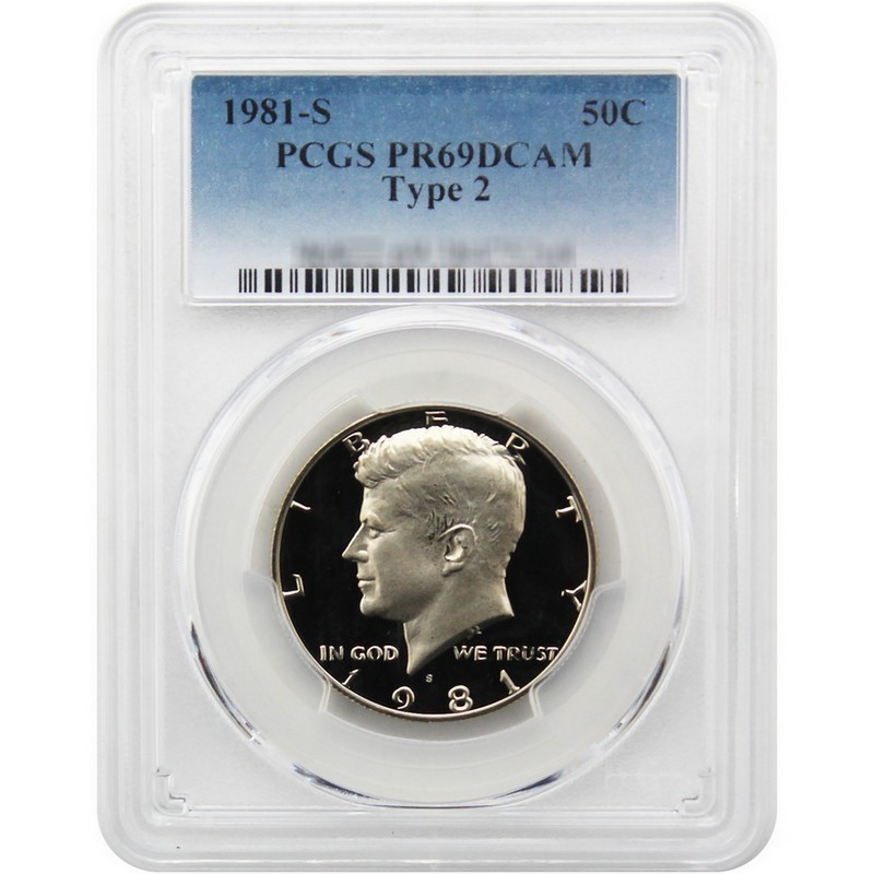 1981 S Kennedy Type 2 PF69 DCAM PCGS | SilverTowne