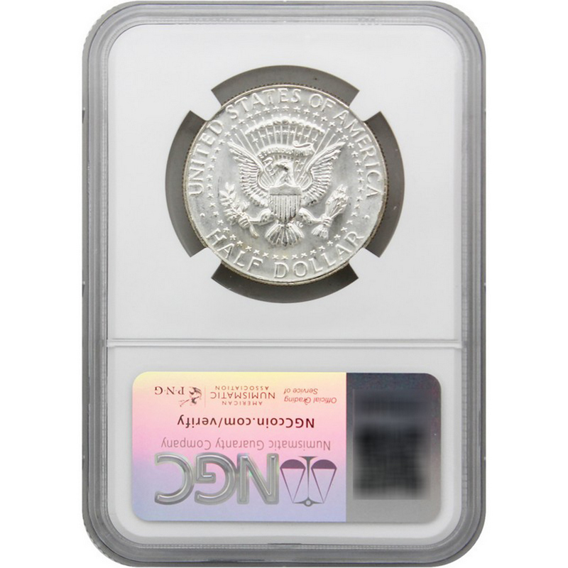 1965 Kennedy Half Dollar MS65 NGC | SilverTowne
