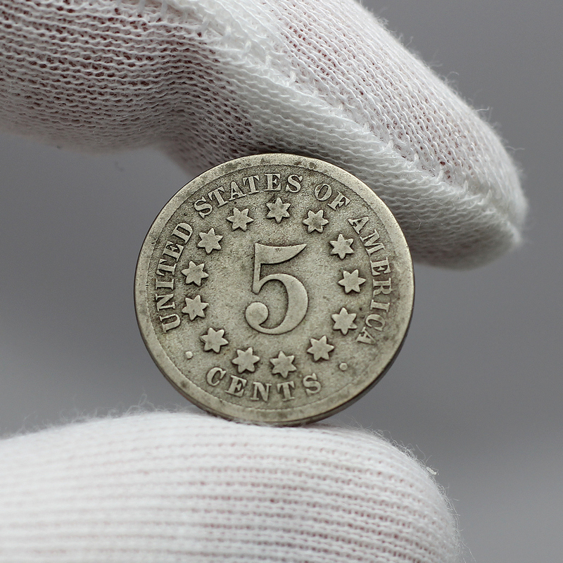 1868 Shield Nickel G/VG Condition | SilverTowne