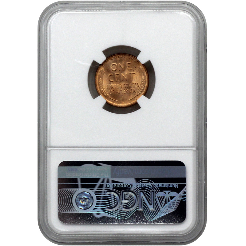 1956 D Lincoln Wheat Cent MS65 RD NGC | SilverTowne