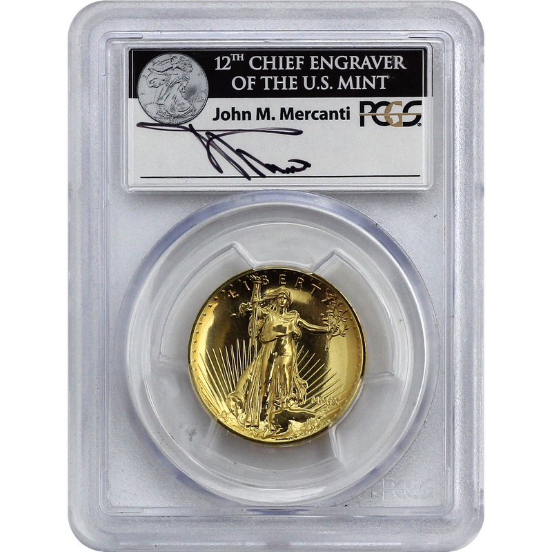 2009 MMIX Ultra High Relief Gold Double Eagle 1oz MS70 PCGS