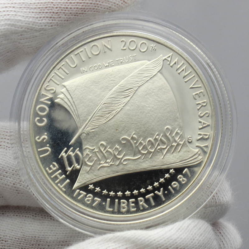 1987S US Constitution Bicentennial Silver $ PF | SilverTowne