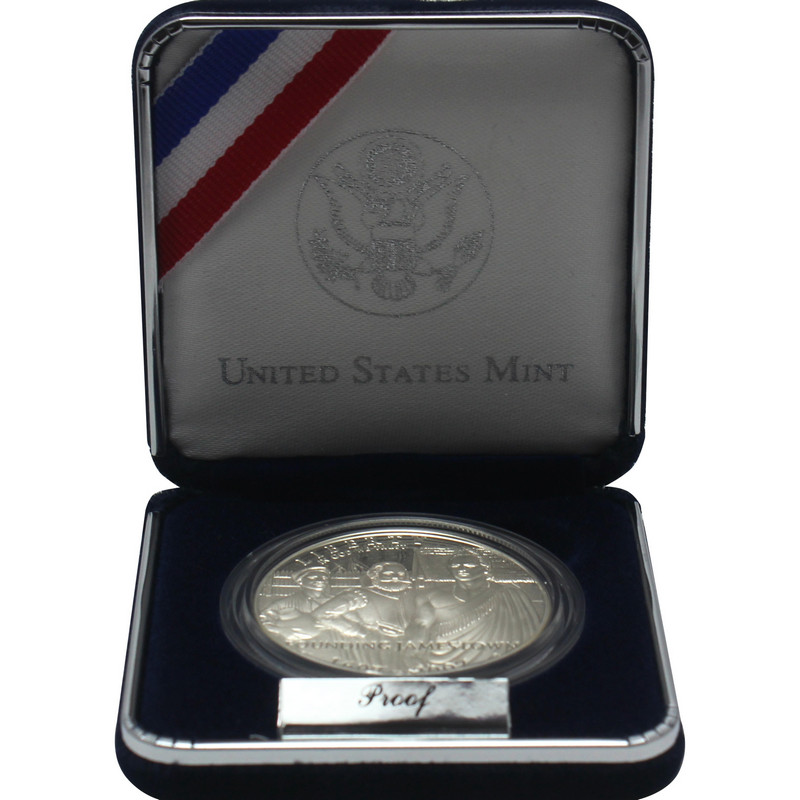 SilverTowne - 2007 P Jamestown 400th Anniversary Silver Dollar PF
