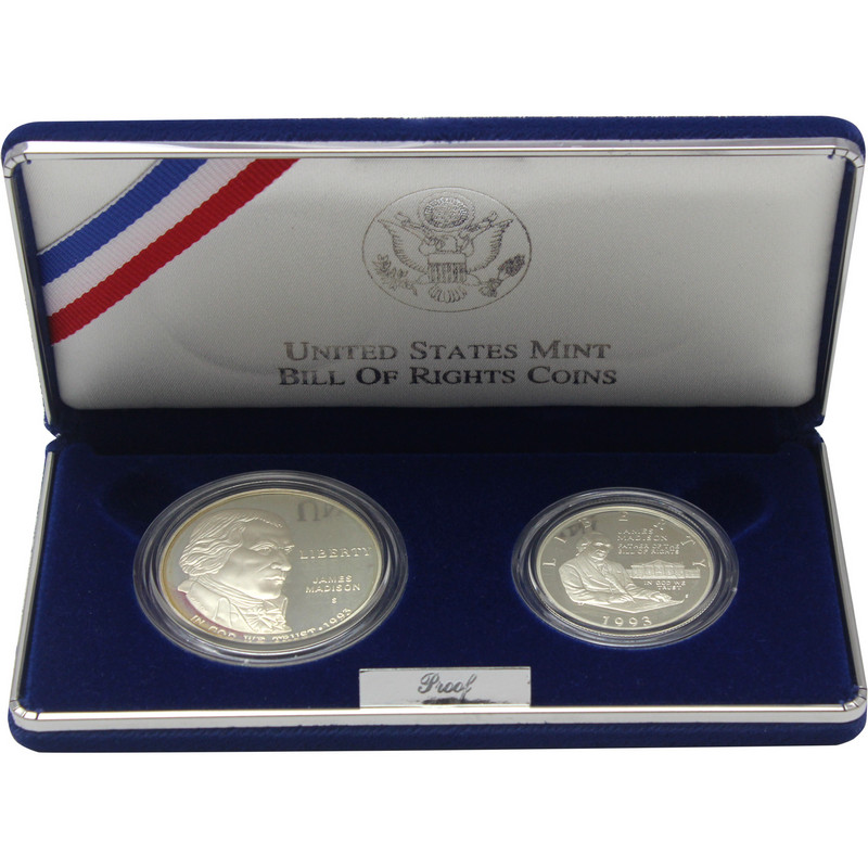 1991 D BU USO Silver Dollar Commemorative Coin w/ Box & COA UNCIRCULATED US Mint 
