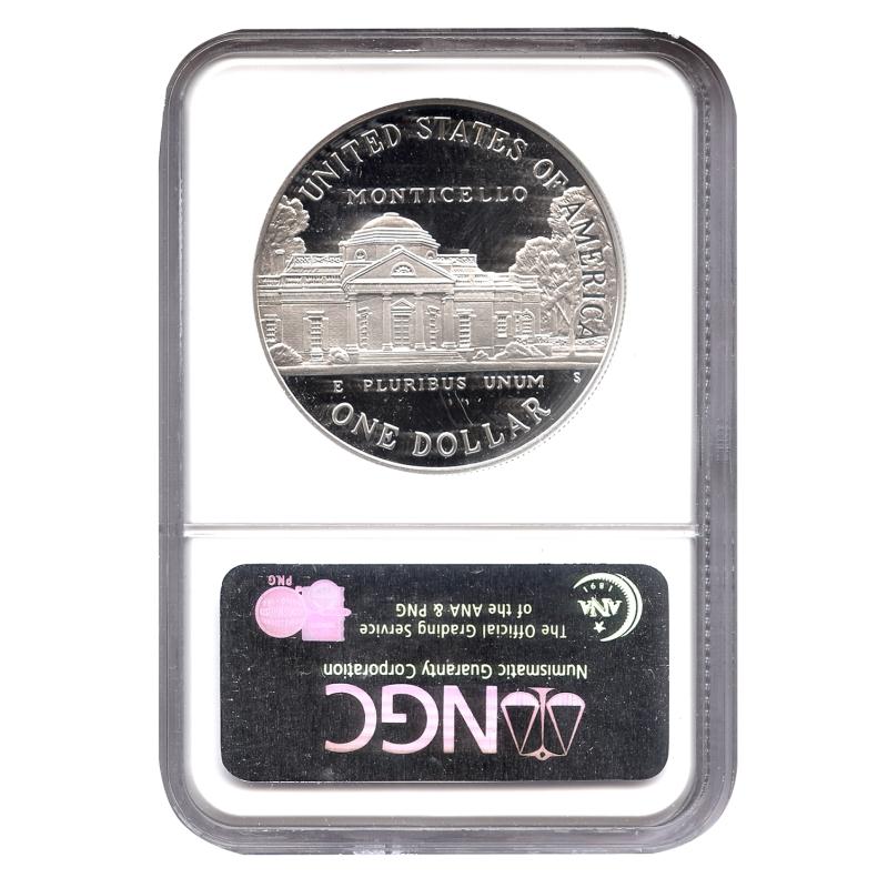 Top pop NGC-PF69 フランス 1993 凱旋門 製造20000枚 1993 S Thomas Jefferson PF69 NGC | SilverTowne