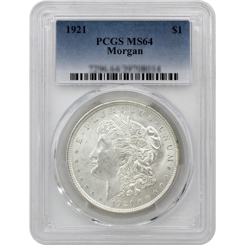 1921-P モルガンダラー PCGS MS64 Morgan dollar 1921-P モルガンダラー PCGS MS64 Morgan dollar アメリカ 銀貨