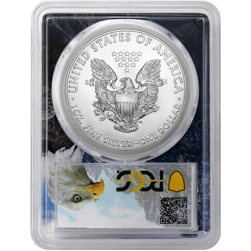 2019 SAE MS70 PCGS FDI Eagle Frame | SilverTowne