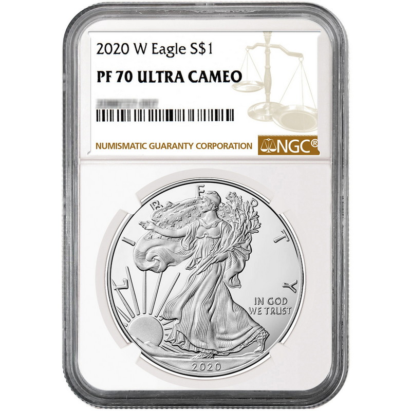 2020 PF70UC NGC Brown Label SAE | SilverTowne