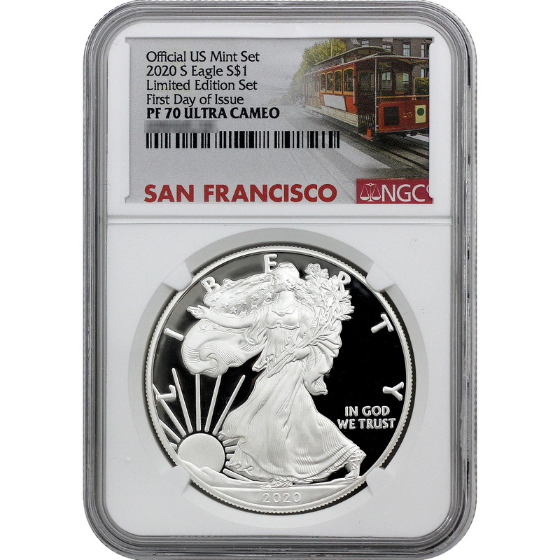 2020 S SAE PF70 UC FDI NGC | SilverTowne