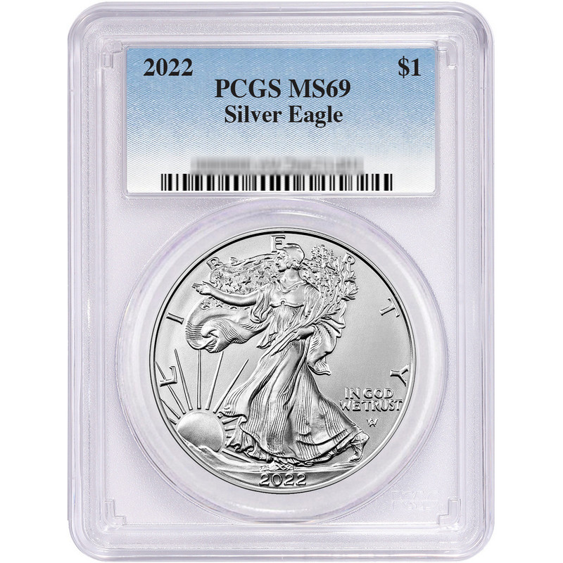 2022 SAE MS69 ER NGC | SilverTowne