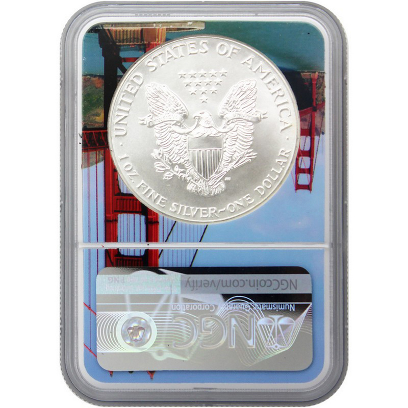 1986(S) Silver American Eagle MS69 NGC | SilverTowne