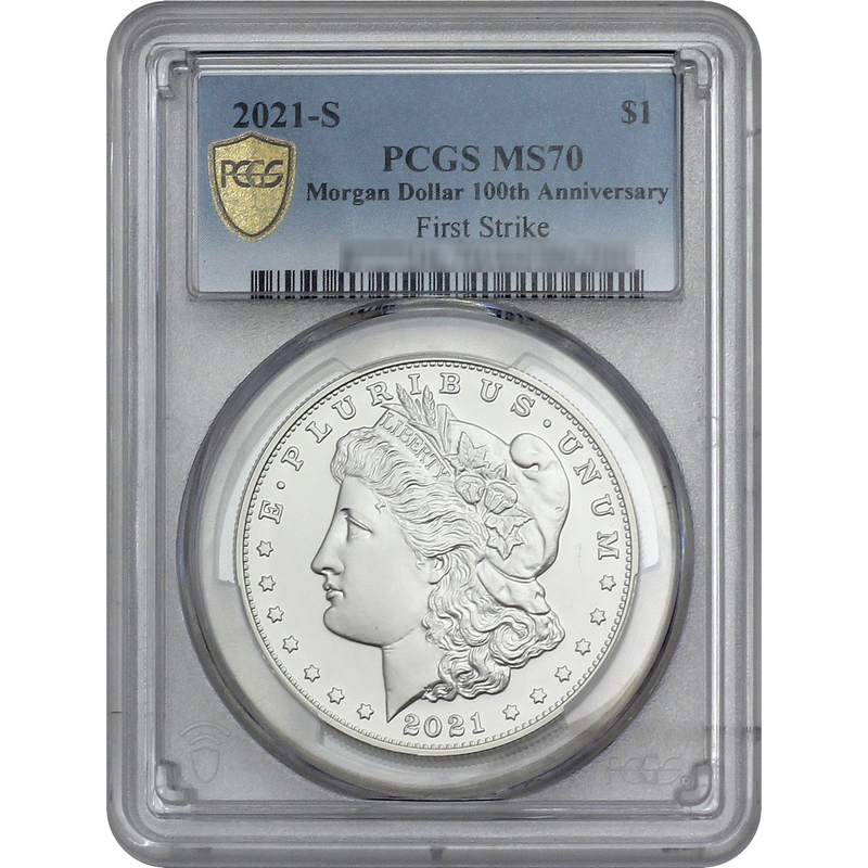 2021 Morgan & Peace Silver$ 6 Coin Set MS70 FS PCGS | SilverTowne