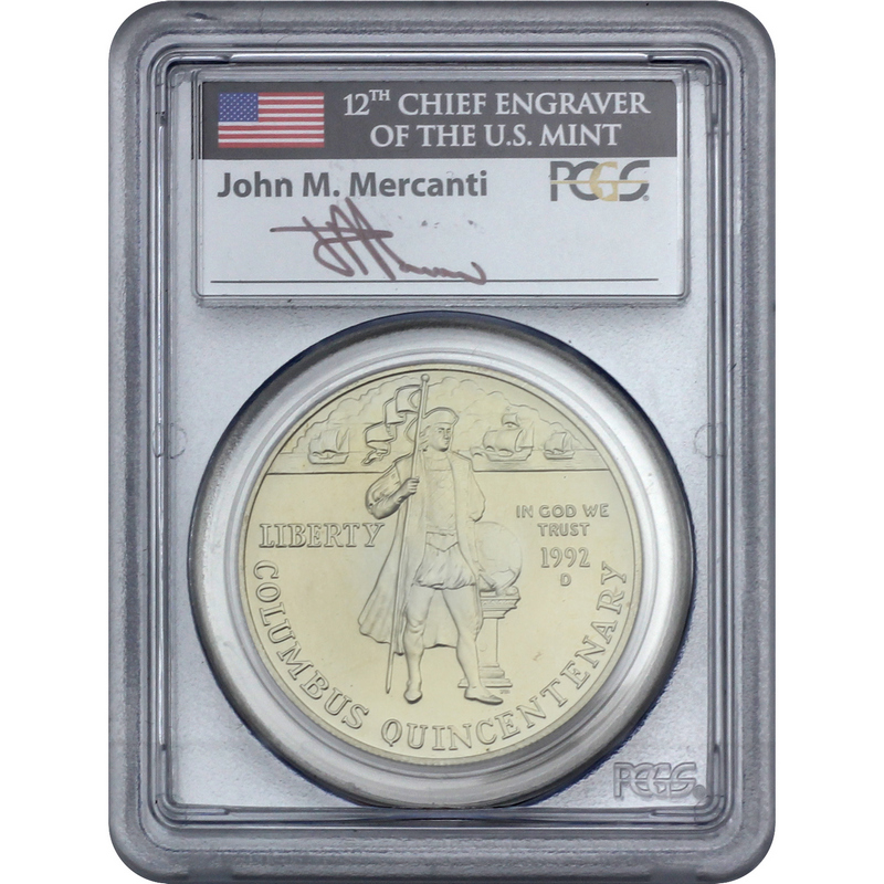1992 D Columbus Commem MS69 PCGS | SilverTowne