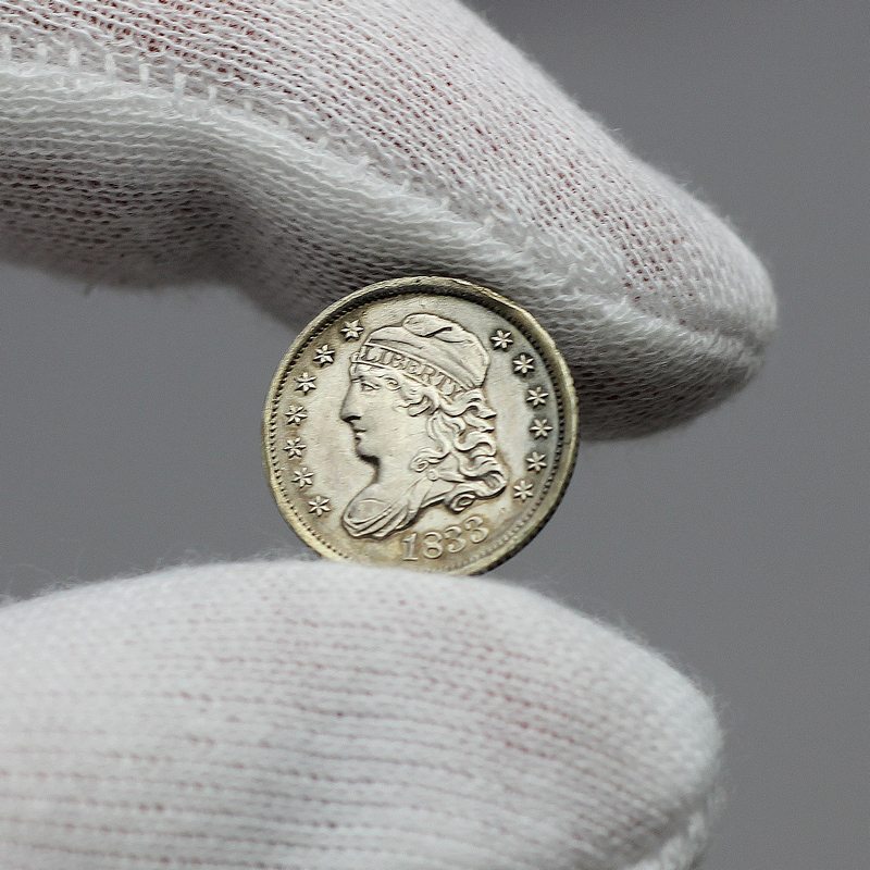 1833 Capped Bust Half Dime VF/XF | SilverTowne