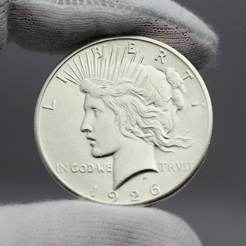 銀杯 1926 Silver Peace Dollar BU | SilverTowne