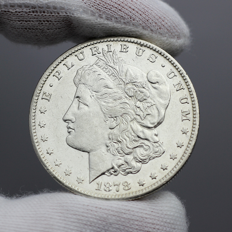 1圓銀貨 1878-S Trade Dollar 420 Grains .900 Fine Silver $1