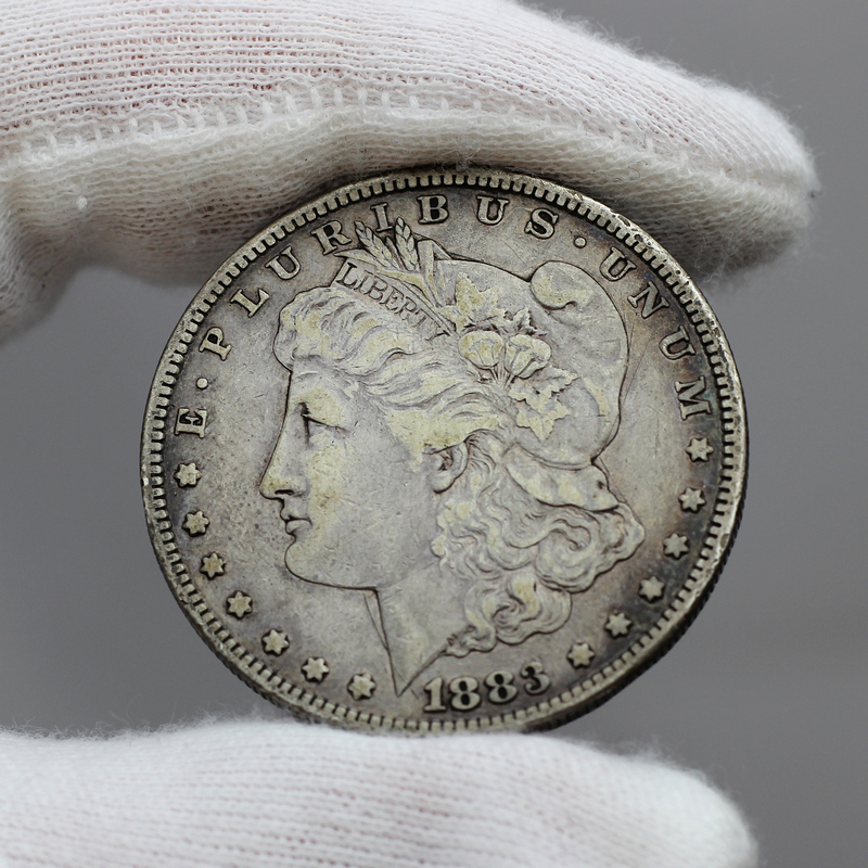 1883 S Morgan Silver Dollar VG/VF | SilverTowne