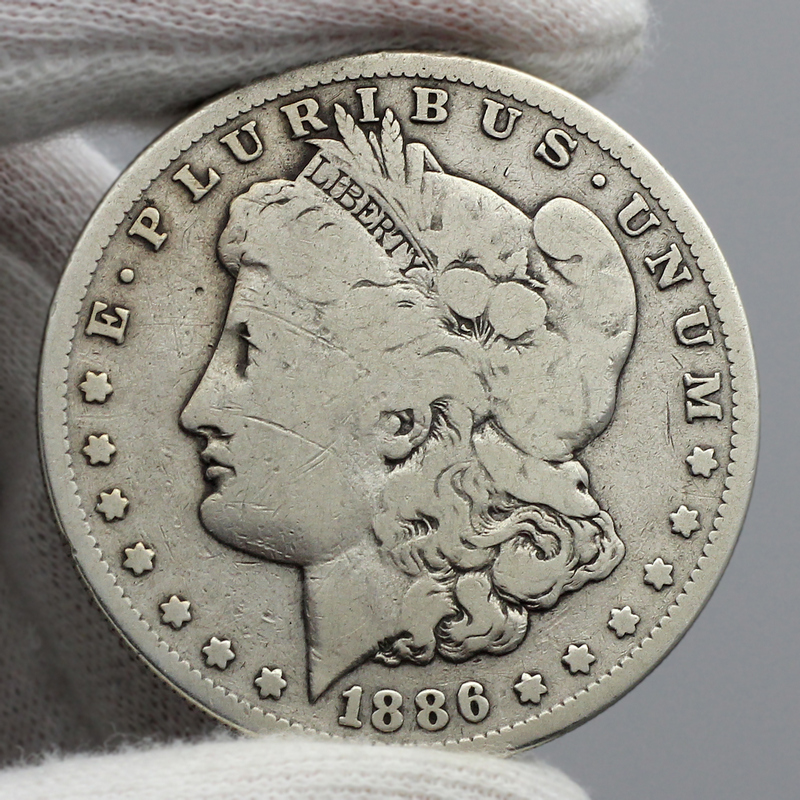 1886-S Morgan Silver Dollar VG/VF Key Date .900 Silver | SilverTowne