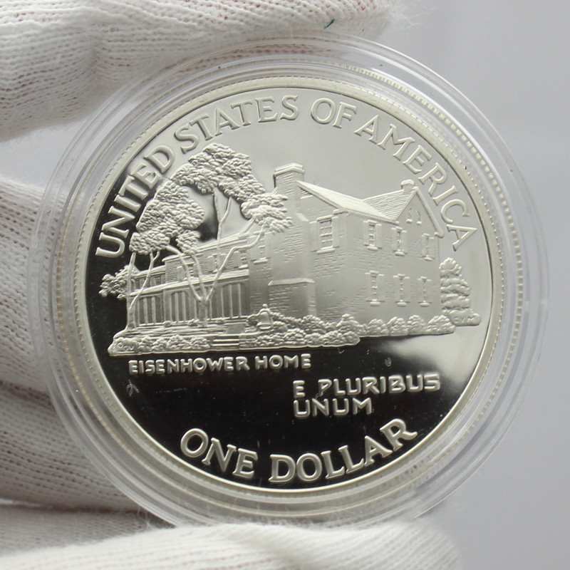 1990 アイゼンハワー   センテニアル 銀貨 1990 アイゼンハワー センテニアル 銀貨 1 Dollar (Eisenhower