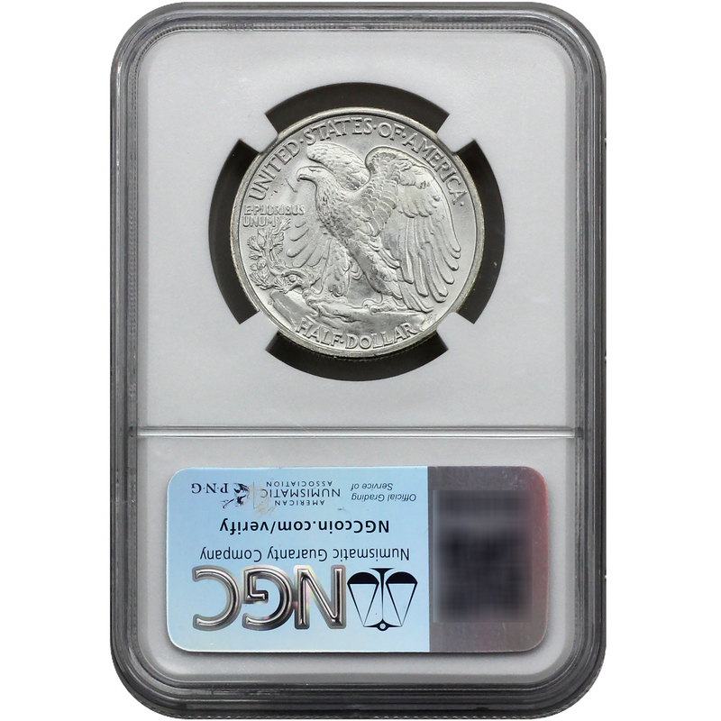 1944 S Walking Liberty Half Dollar MS65 NGC | SilverTowne