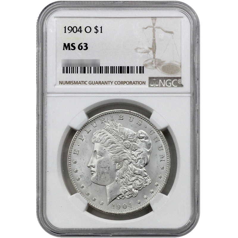 1904 O Morgan Silver Dollar MS63 NGC | SilverTowne