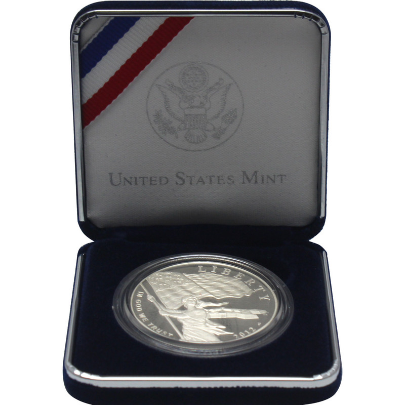 2012P Star-Spangled Banner Silver $ Proof OGP | SilverTowne