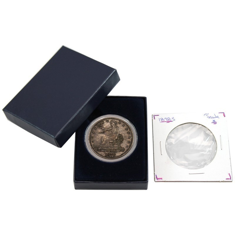 1878 S Trade Dollar XF/AU | SilverTowne