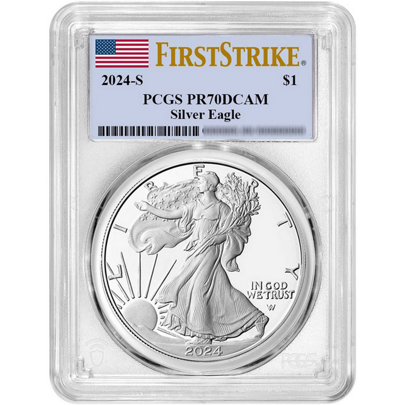 PCGS PR70DCAM 最高鑑定 2024-S モルガン 特別記念硬貨 PCGS PR70DCAM 最高鑑定 2024-S モルガン 特別記念硬貨